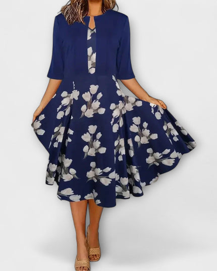 Miriam - Damen Midi Kleid mit Blazer