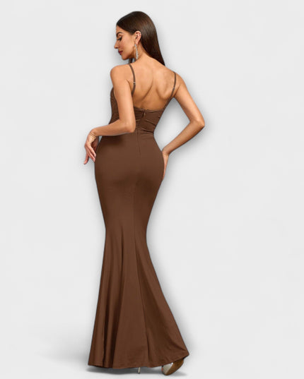 Diana - Elegantes Rüschenkleid