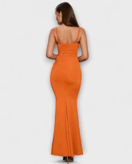 Diana - Elegantes Rüschenkleid