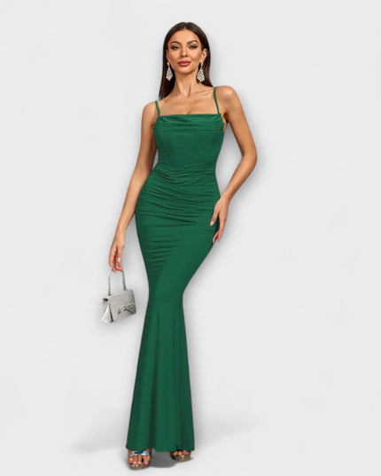 Diana - Elegantes Rüschenkleid