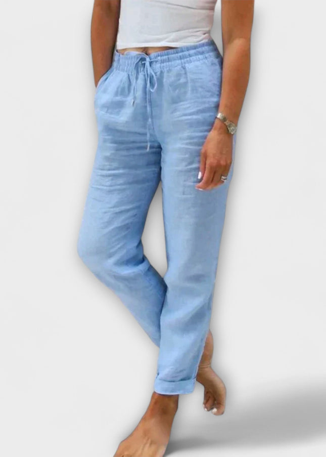 Merlinde - Leichte Leinenhose