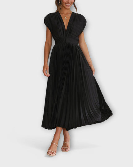 Justine - Stilvolles Faltenkleid