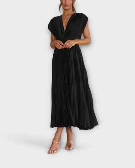 Justine - Stilvolles Faltenkleid