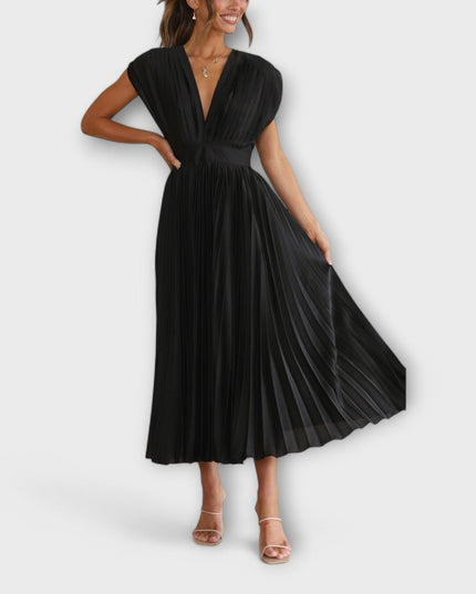 Justine - Stilvolles Faltenkleid