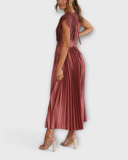 Greta - Stilvolles Faltenkleid