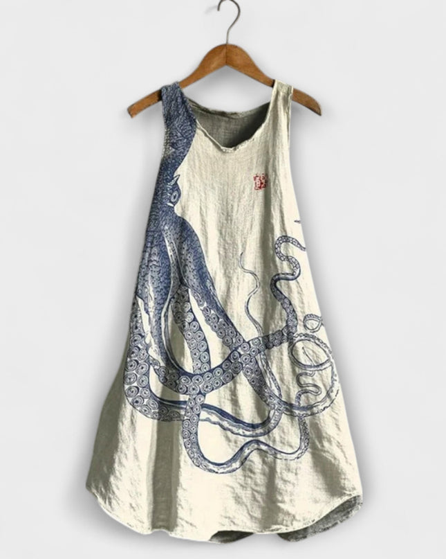 Manuela  – Charmantes Lockeres Tank-Top-Kleid