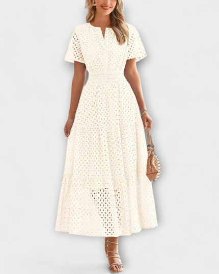 Carolin - Elegantes Spitzen-Sommerkleid