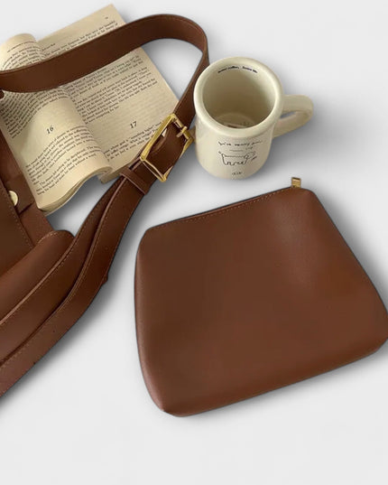 Ilse – Elegante Lederschultertasche