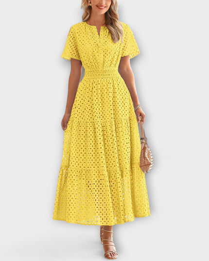 Carolin - Elegantes Spitzen-Sommerkleid