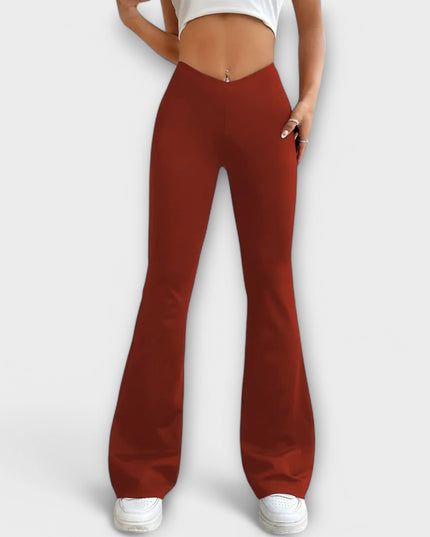 Joselyn - Lockere Hose mit ausgestelltem Bein