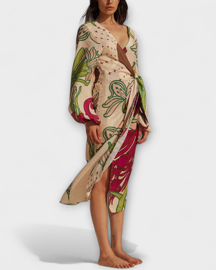 Margot - Bindetunika Maxikleid
