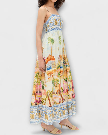 Julia - Aracati Multicolor Maxikleid