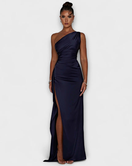Mathilda - One Shoulder Maxikleid