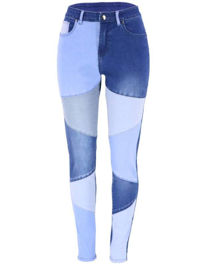 Frieda – Schmal Geschnittene Hose Mit Farbakzent-Design