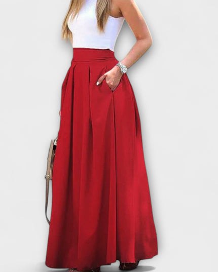 Ilyse – Eleganter Maxirock mit hoher Taille
