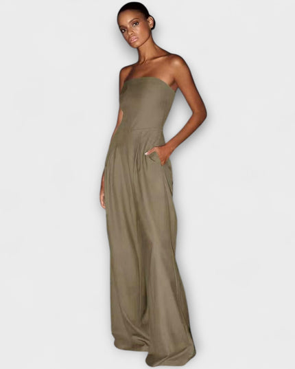 Amélie - Eleganter Strapless Jumpsuit