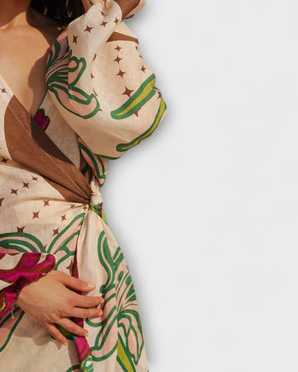 Margot - Bindetunika Maxikleid
