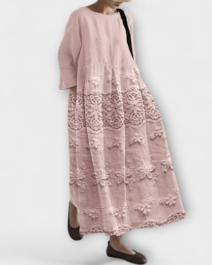 Clarissa - Spitzenmuster Kleid