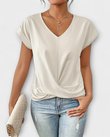 Jasmina - V-Ausschnitt Top