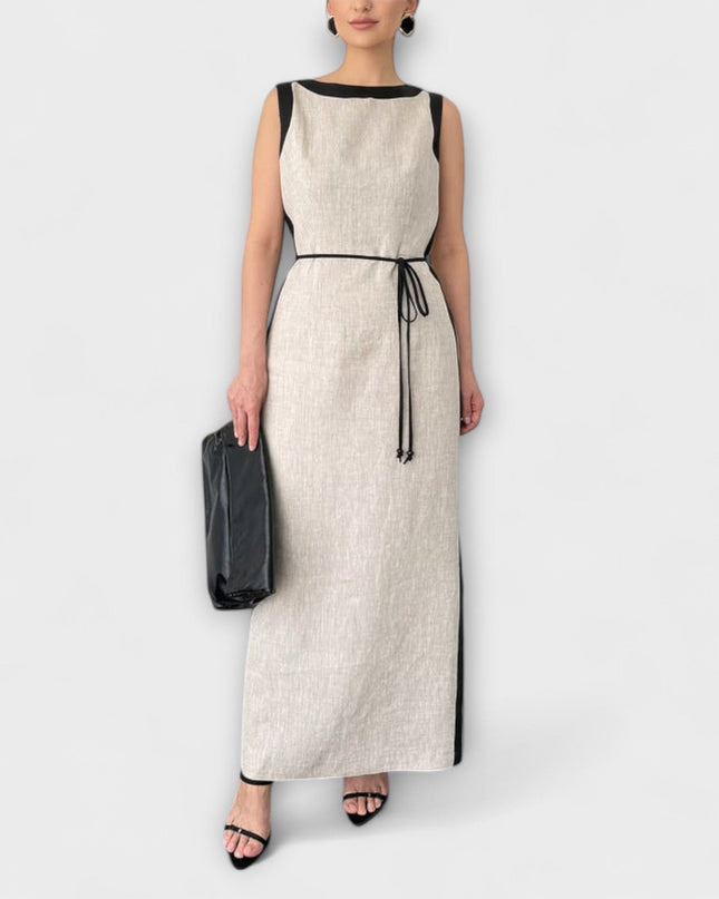 Helena - Schickes ärmelloses Kleid