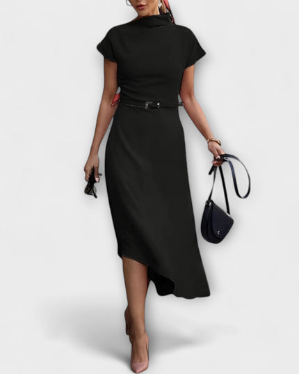 Waltraut - Asymmetrisches Urban Kleid