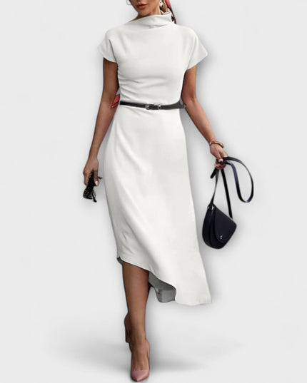 Waltraut - Asymmetrisches Urban Kleid