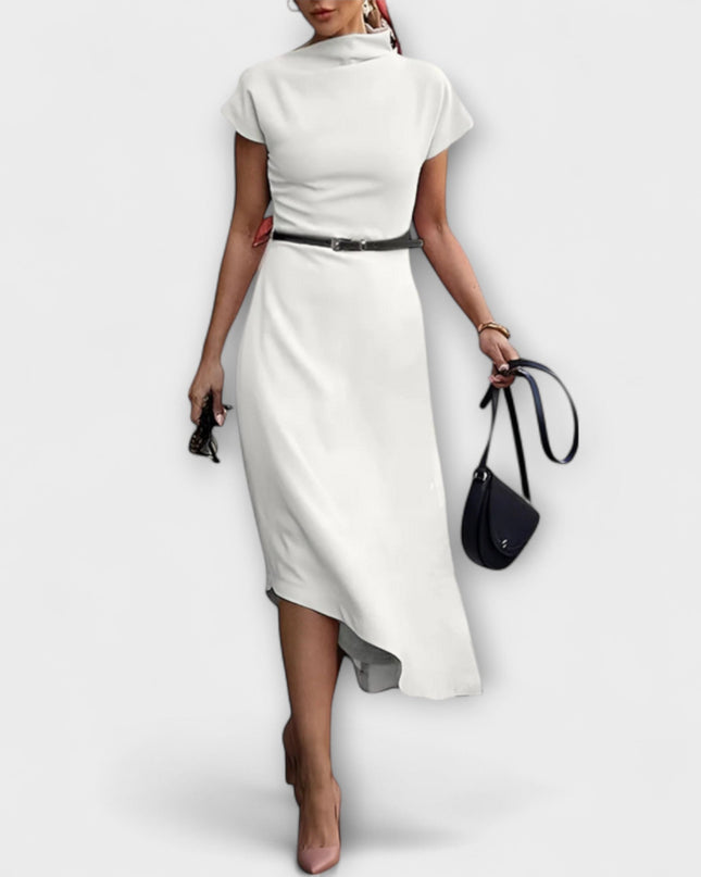 Waltraut - Asymmetrisches Urban Kleid