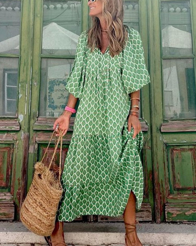 Sibel - Boho Maxikleid