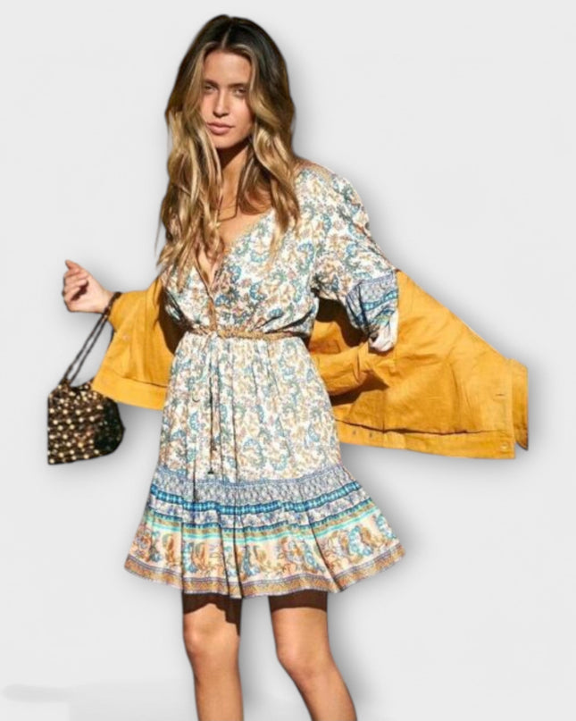 Dorit - Kurzes Boho-Kleid