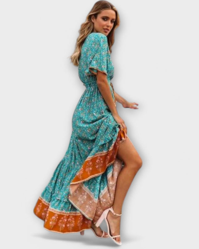 Johanna - Boho Maxikleid