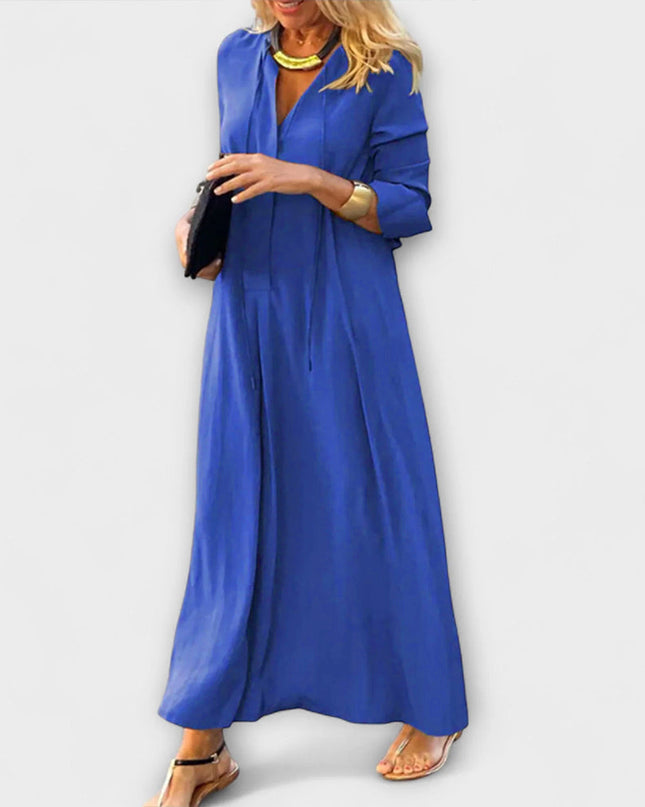 Annegret - Bequemes Maxikleid