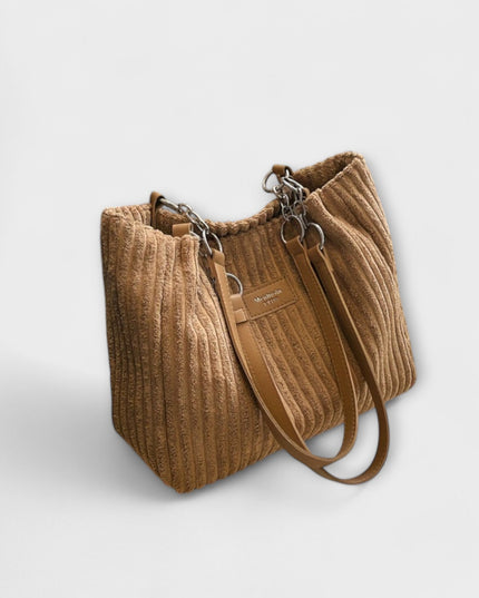 Ilse - Weiche Cord-Schultertasche