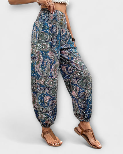 Scarlett - Hose mit ethnischer Grafik