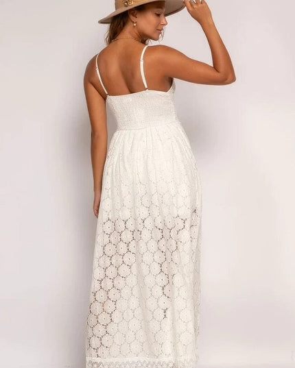 Margrit - Schickes weißes Ibiza-Kleid