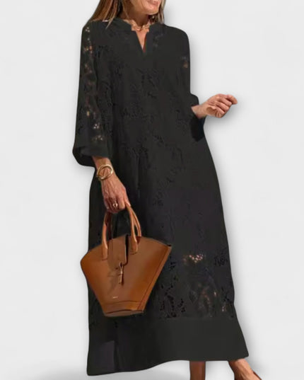 Ivonne - Dahlia Besticktes Kleid