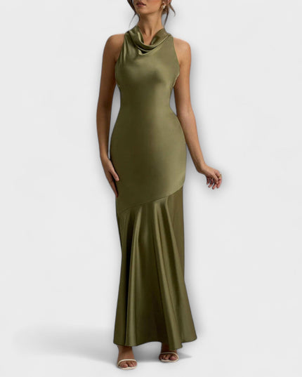 Therese - Elegantes Maxikleid aus Satin
