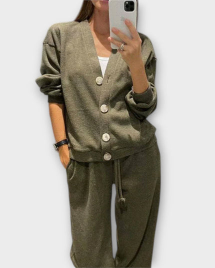 Chantal – Cardigan & Hosen Set