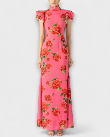 Alina - Maxikleid mit floralem Druck