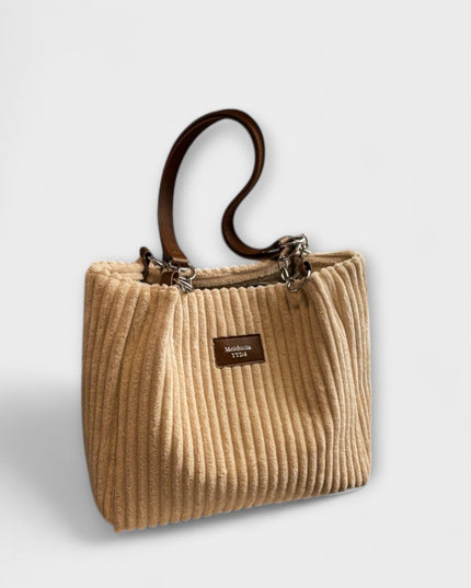 Ilse - Weiche Cord-Schultertasche