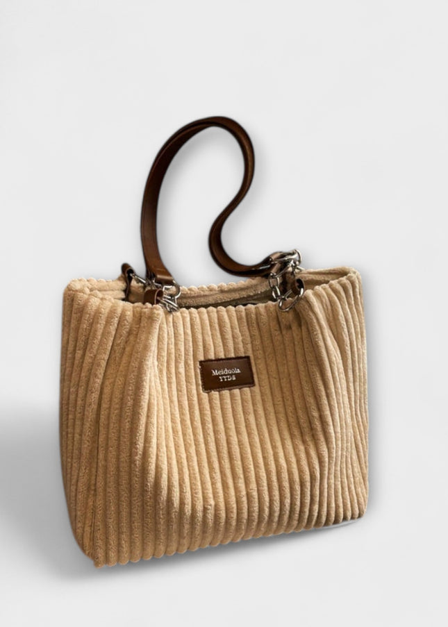 Ilse - Weiche Cord-Schultertasche