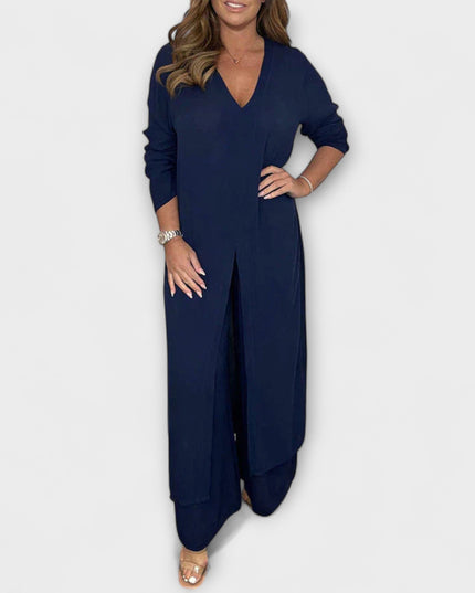 Nahia – Zweiteiliges Damen Co-Ord Set Mit Stilvollem Look