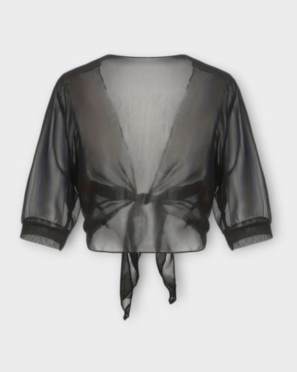 Olivia - Bluse mit offener Vorderseite