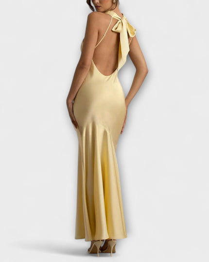 Therese - Elegantes Maxikleid aus Satin
