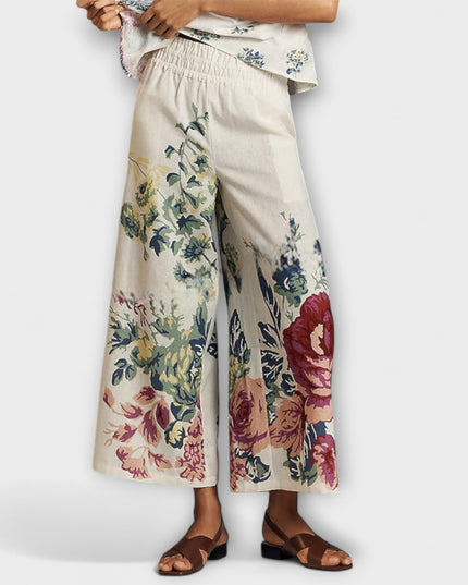Loyce – Zweiteiliges Set mit Blumenmuster für den Sommer