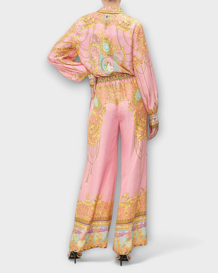 Sage - Meerjungfrau Relaxed Shirt und Elastische Taillenhosen Set