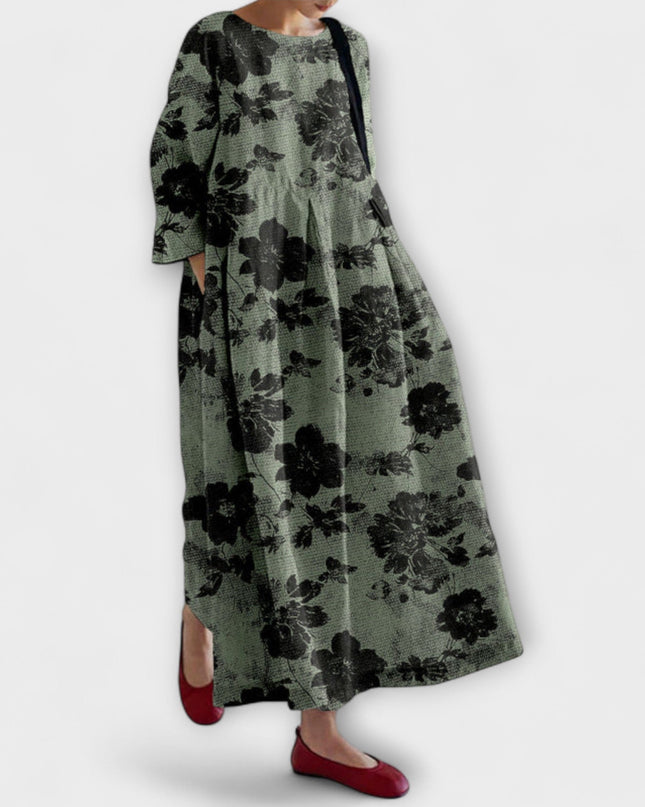 Ingrid – Kleid mit Botanischem Flair