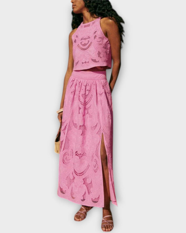 Milla - Atemberaubendes Cutout Spitzen Set