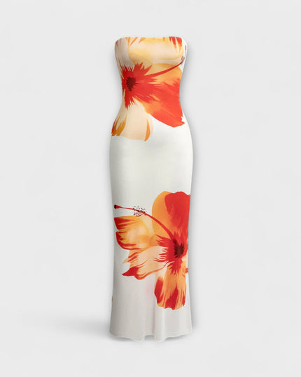 Anastasia - Schickes Off-Shoulder Ärmelloses Maxikleid