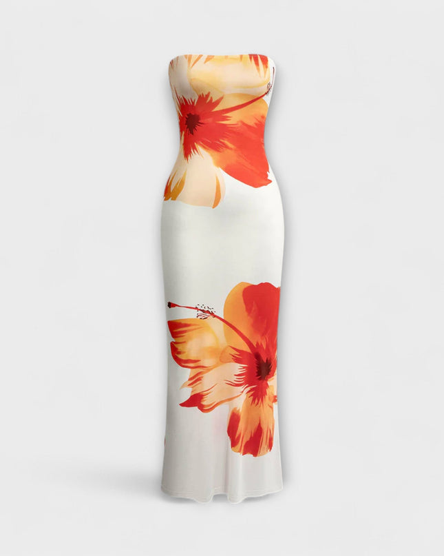 Anastasia - Schickes Off-Shoulder Ärmelloses Maxikleid
