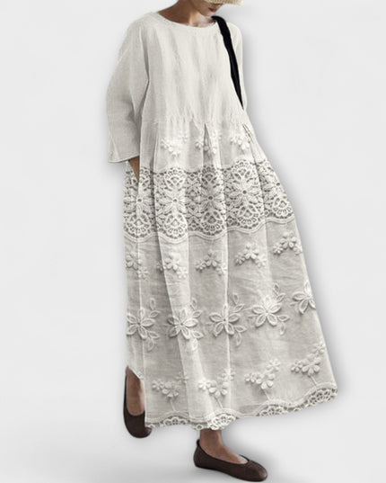 Clarissa - Spitzenmuster Kleid